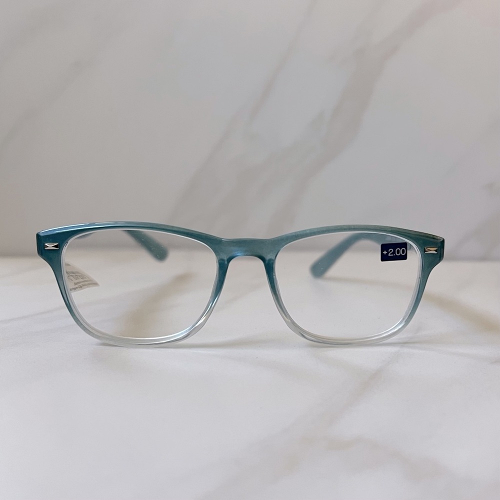 NWT Peepers Reading Glasses +2.00 with Blue Light Lens (City Slicker)